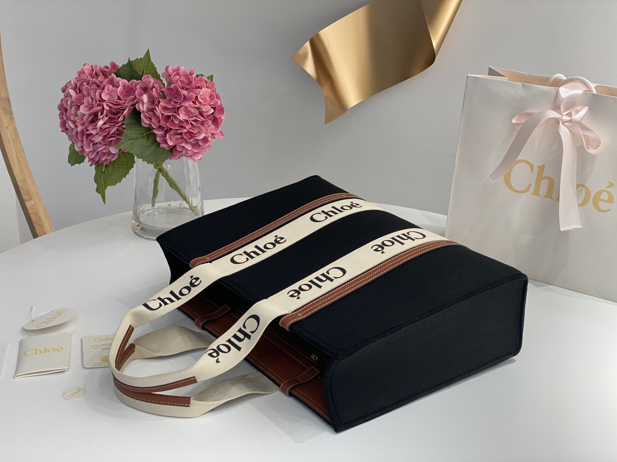 クロエバッグ CHLOE2022秋冬新作ウッディトートバッグ