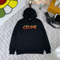 セリーヌ服 CELINE2022新作グラデーションレタープリントパーカー