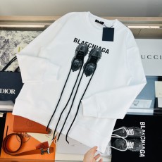 バレンシアガ服 BALENCIAGA 2022秋の新作靴ひもラウンドネックセーター