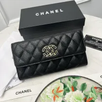 シャネル財布 CHANEL2022の新作二つ折り財布