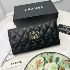 シャネル財布 CHANEL2022の新作二つ折り財布