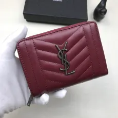 サンローラン財布 Saint Laurent 2022年新作 ジッパーウォレット 458090