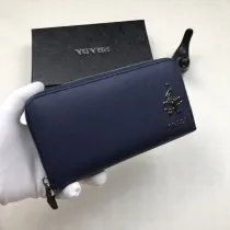 プラダ財布 PRADA2022新作 ファスナー長財布