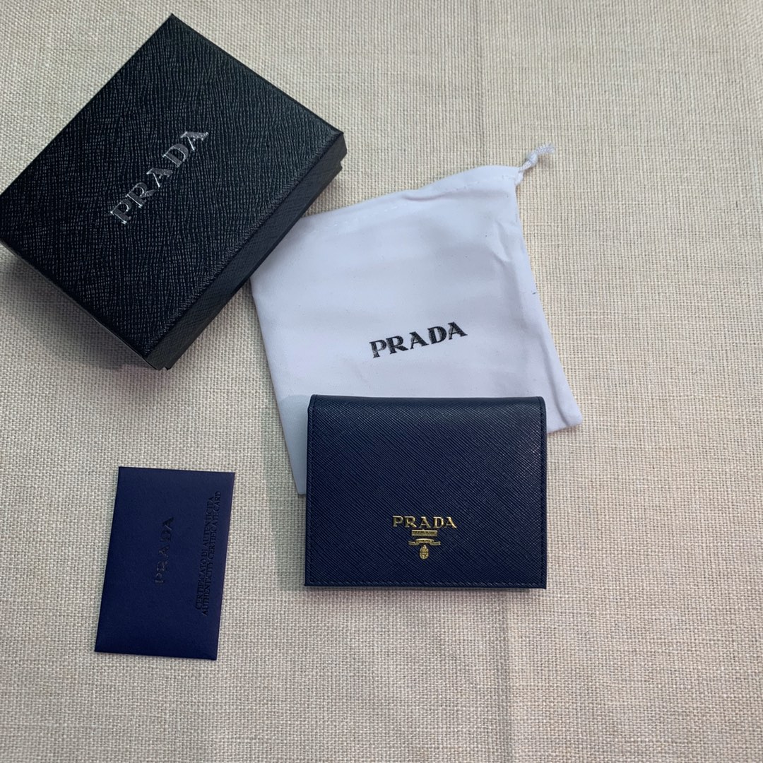 プラダ財布 PRADA2022の新作二つ折り財布