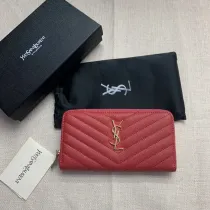 サンローラン財布 Saint Laurent 2022年新作 ファスナー長財布 358094