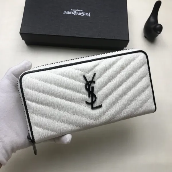 サンローラン財布 Saint Laurent 2022 新品 シングルプル ウォレット 358094