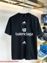 バレンシアガ服 BALENCIAGA 2022年夏新作ロゴ半袖Tシャツ