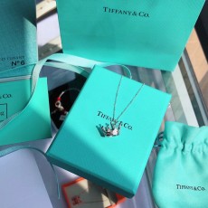 ティファニーネックレス Tiffany&Co2022新作 クラウン プレーン シルバー ネックレス