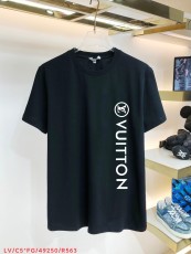 ルイヴィトン服 LOUIS VUITTON2022新作メンズラウンドネック半袖Tシャツ