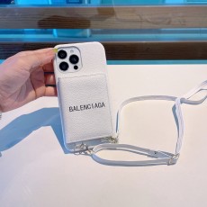 バレンシアガiPhoneケース BALENCIAGA 2022新作 メッセンジャーカードバッグ スマホケース