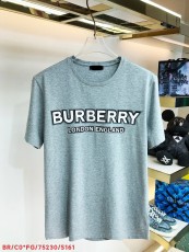 バーバリー服 BURBERRY2022新作レターラウンドネック半袖Tシャツ
