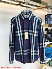 バーバリー服 BURBERRY2022 New Classic Plaid Cuff Webbing Long Sleeve Shirt