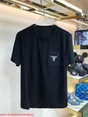 プラダ服 PRADA2022夏新作ラウンドネック半袖Tシャツ