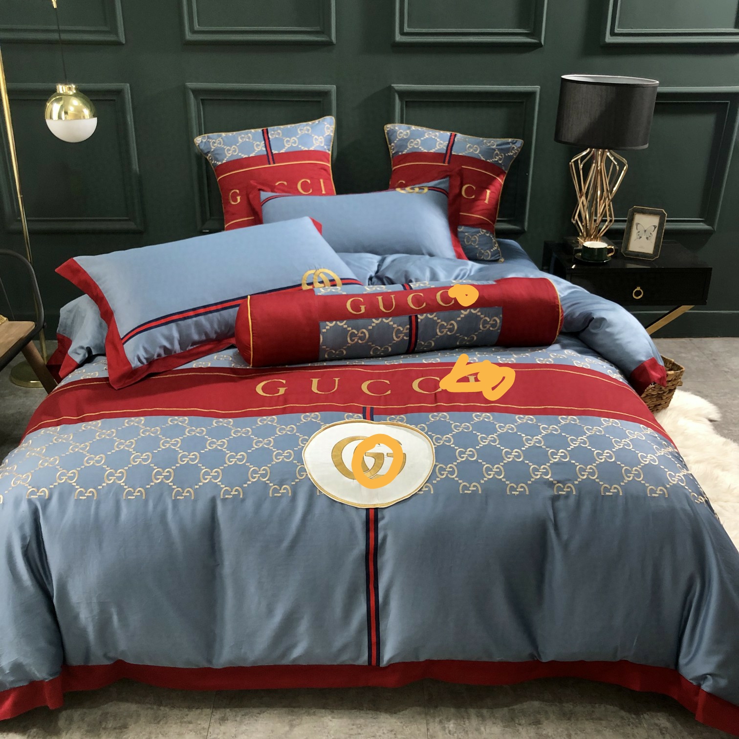 グッチ寝具 GUCCI2022秋冬掛け布団 4点セット 商品番号: 1671193