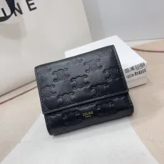 セリーヌ財布 CELINE2022新作三つ折り財布
