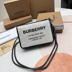 バーバリー財布 BURBERRY2022新作 ジッパーウォレット