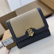 バーバリー財布 BURBERRY2022新作ショートクリップ