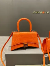 バレンシアガバッグ BALENCIAGA 2022新作 ミニ アワーグラス ハンドバッグ