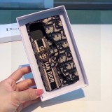 ディオールiPhoneケース DIOR2022 新作 刺繍入り ファブリック リストフォン ケース