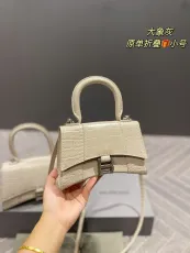 バレンシアガバッグ BALENCIAGA 2022新作 ミニ アワーグラス ハンドバッグ