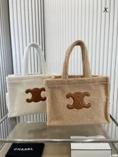 セリーヌバッグ CELINE2022新作ウールトートバッグ