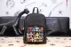 クロムハーツバッグ CHROMEHEARTS2022 新作 ブラックとカラー クロスレザー バックパック GradeK664