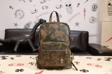 クロムハーツバッグ CHROMEHEARTS2022 新作 グレード迷彩 レザー バックパック K664