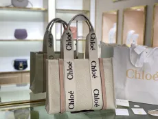 クロエバッグ CHLOE2022 新作 ウッディ トートバッグ