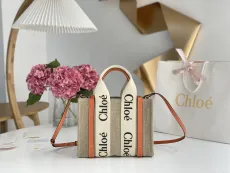 クロエバッグ CHLOE2022 新作 ウッディ トートバッグ
