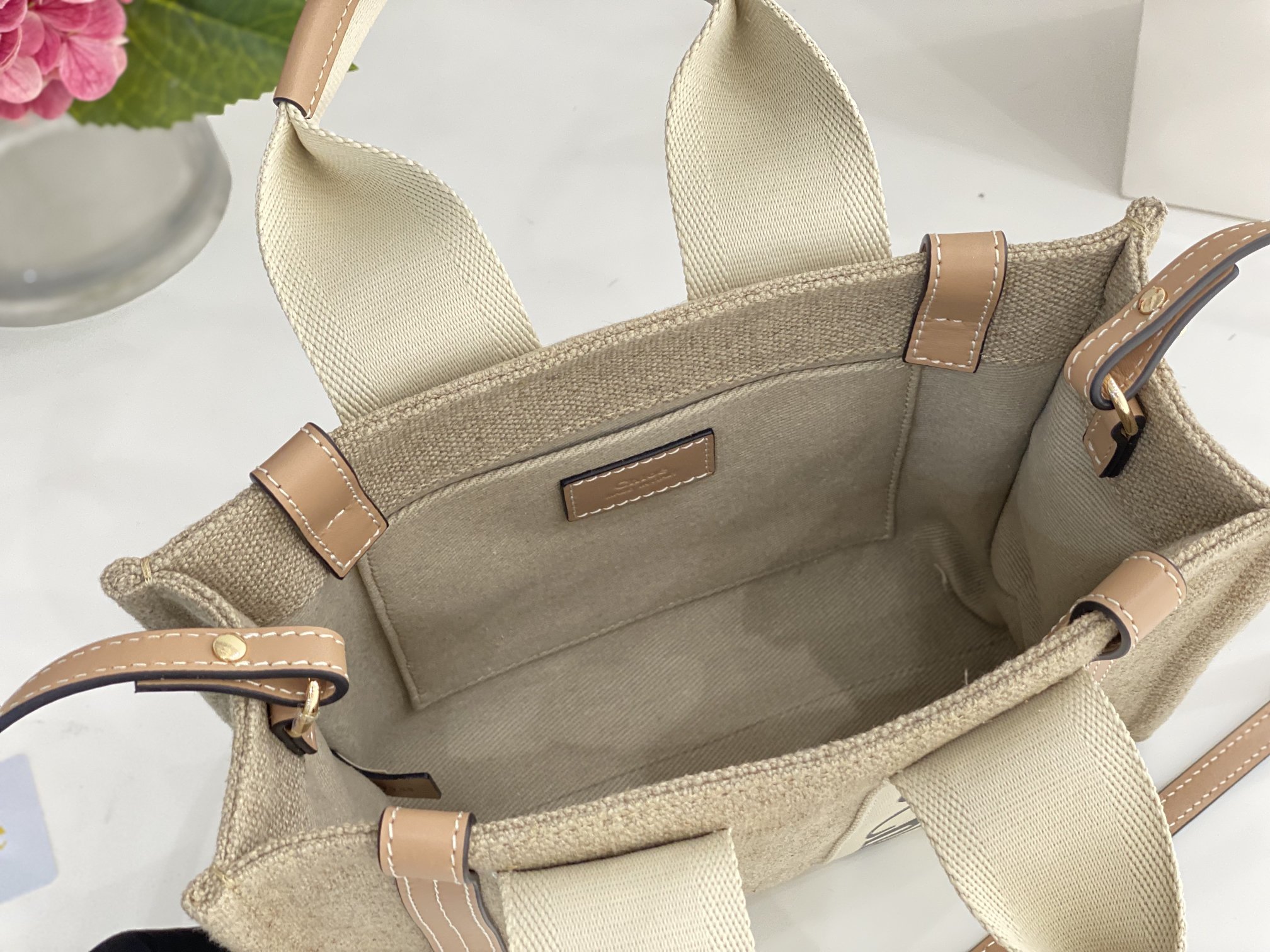 クロエバッグ CHLOE2022 新作 ウッディ トートバッグ