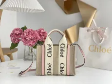 クロエバッグ CHLOE2022 新作 ウッディ トートバッグ