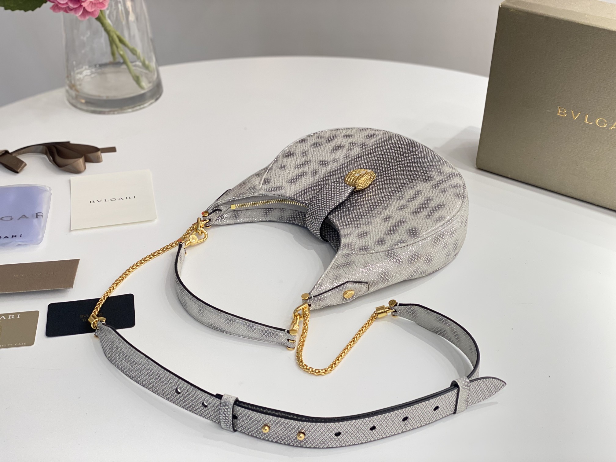 ブルガリバッグ BVLGARI 2022新作 SERPENTI ELLIPSE ハンドバッグ