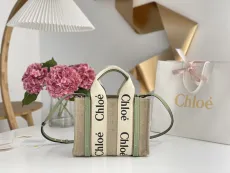 クロエバッグ CHLOE2022 新作 ウッディ トートバッグ