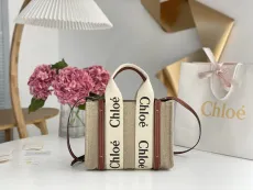 クロエバッグ CHLOE2022 新作 ウッディ トートバッグ