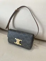 セリーヌバッグ CELINE2022新作 TRIOMPHE ショルダーバッグ