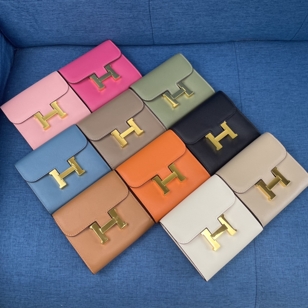 エルメス財布 HERMES2022 新作 コンスタンス 二つ折り財布 537
