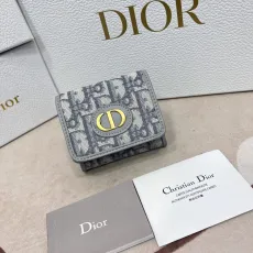ディオール財布 DIOR2022 新作 30 モンテーニュ ショートウォレット