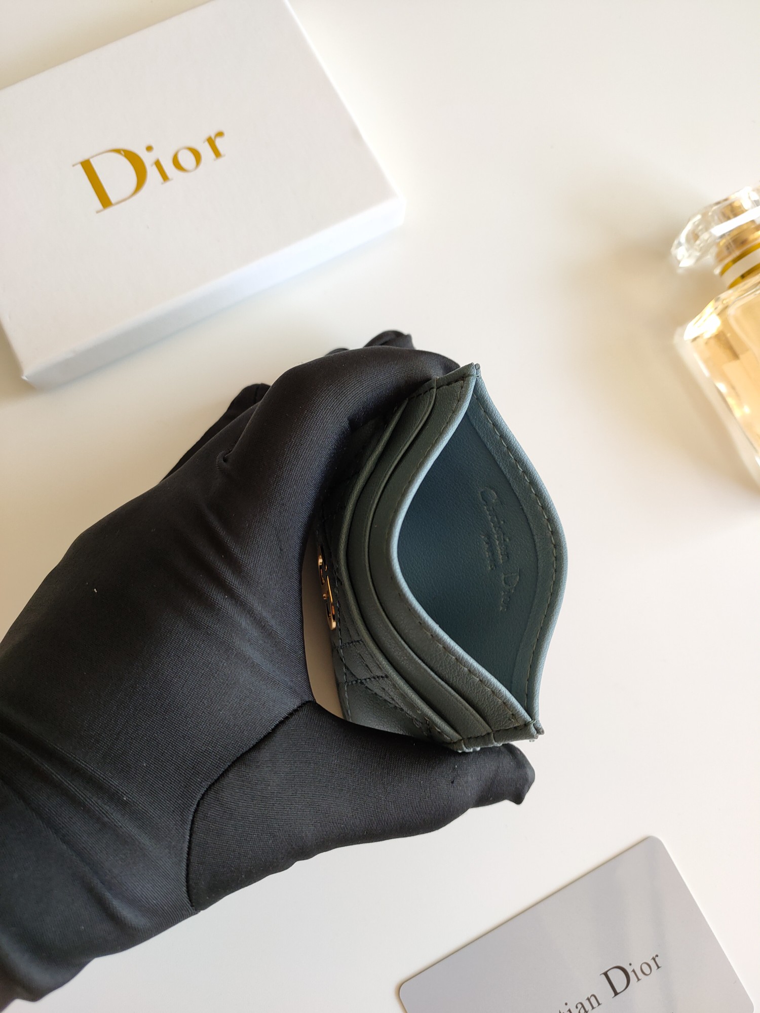 ディオール財布 DIOR2022の新作カロ ファイブグリッド カードホルダー S5130