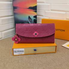 ルイヴィトン財布 LOUIS VUITTON2022 新作 Blooming Flowers 二つ折り長財布 M63918