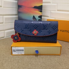 ルイヴィトン財布 LOUIS VUITTON2022 新作 Blooming Flowers 二つ折り長財布 M63918