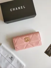 シャネル財布 CHANEL2022の新作二つ折り長財布 A50096