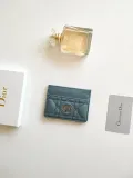 ディオール財布 DIOR2022の新作カロ ファイブグリッド カードホルダー S5130