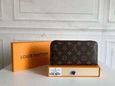 ルイヴィトン財布 LOUIS VUITTON2022新作 ファスナー長財布 60017