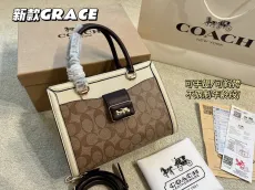 コーチバッグ COACH2022新作 GRACE CARRYALL ハンドバッグ