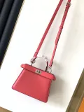 フェンディバッグ FENDI2022新作 Iconic Peekaboo ISeeU ミニ ハンドバッグ