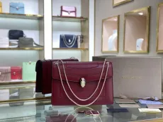 ブルガリバッグ BVLGARI2022 新作 セルペンティ フォーエバー フリップ バッグ 35362