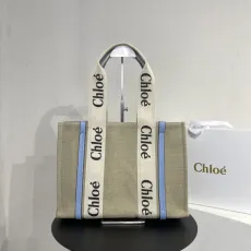 クロエバッグ CHLOE2022新作 ウッディトートバッグ