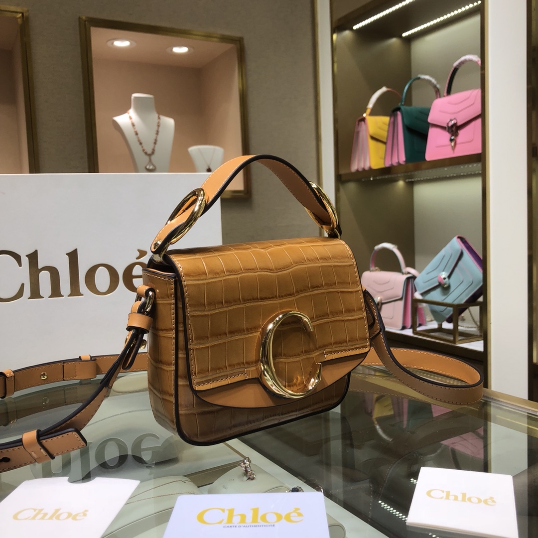 クロエバッグ CHLOE2022新作 Cバッグ ハンドバッグ