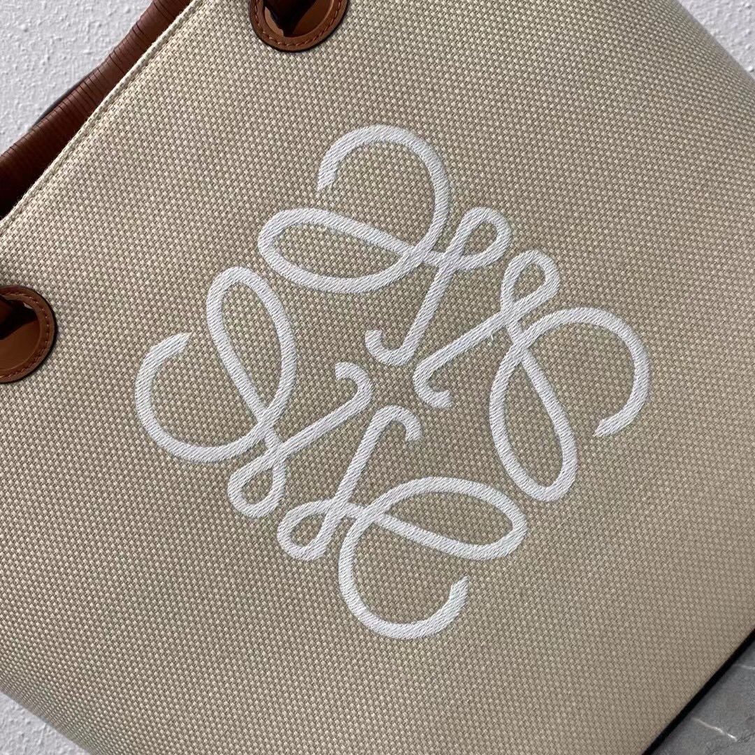 ロエベバッグ LOEWE2022新作 アナグラム トート 刺繍 トートバッグ