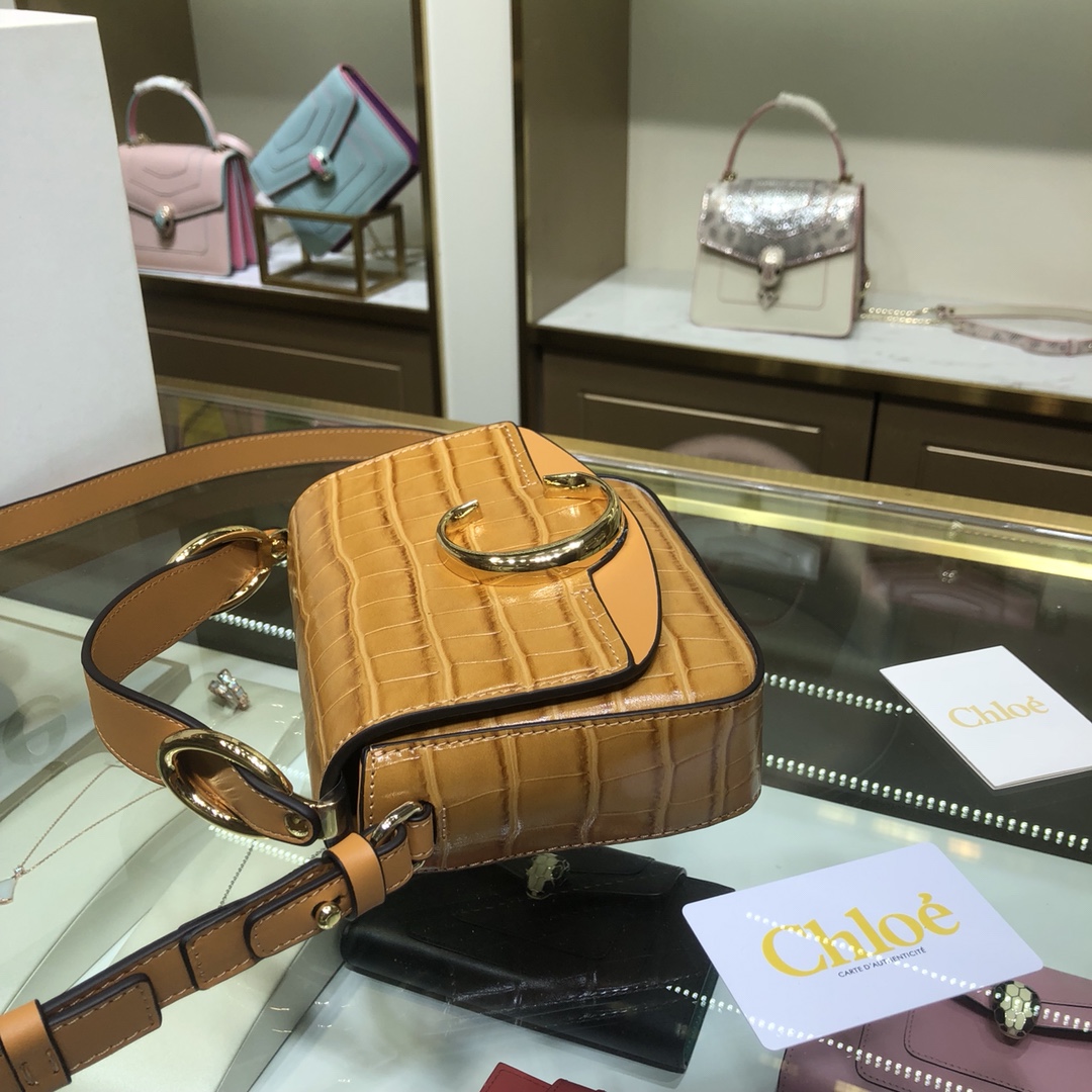 クロエバッグ CHLOE2022新作 Cバッグ ハンドバッグ